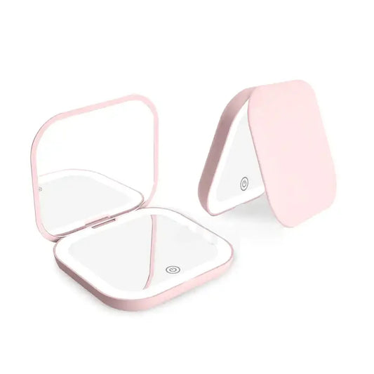 Cosmomiro Portable LED Compact Mirror with Magnification