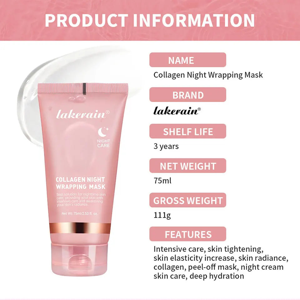 ibcccndc™ Korean Collagen Night Wrapping Mask