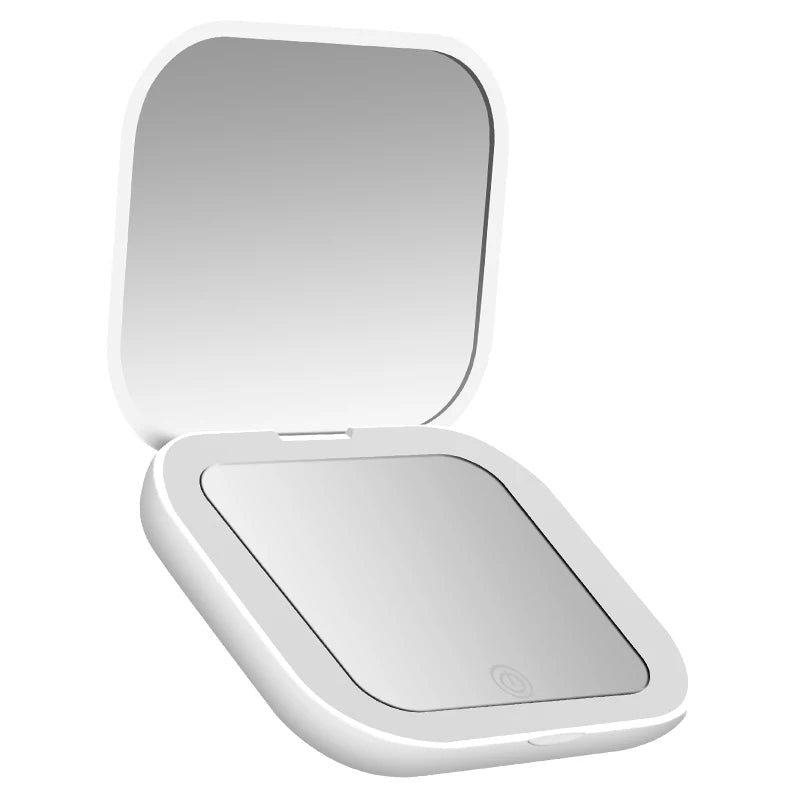 Cosmomiro Portable LED Compact Mirror with Magnification