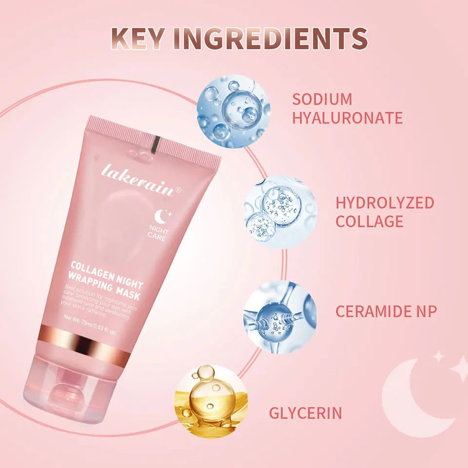 ibcccndc™ Korean Collagen Night Wrapping Mask