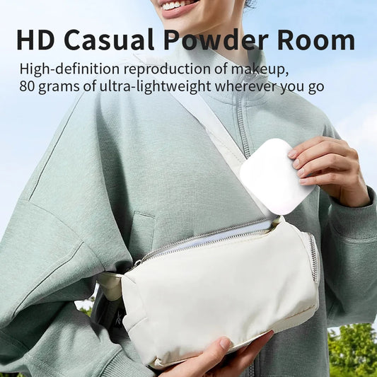 Cosmomiro Portable LED Compact Mirror with Magnification