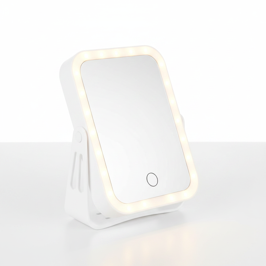 LED Makeup Mirror - Clean Product Shot
