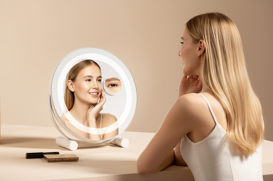 Model Using Mirror - Right Back Angle